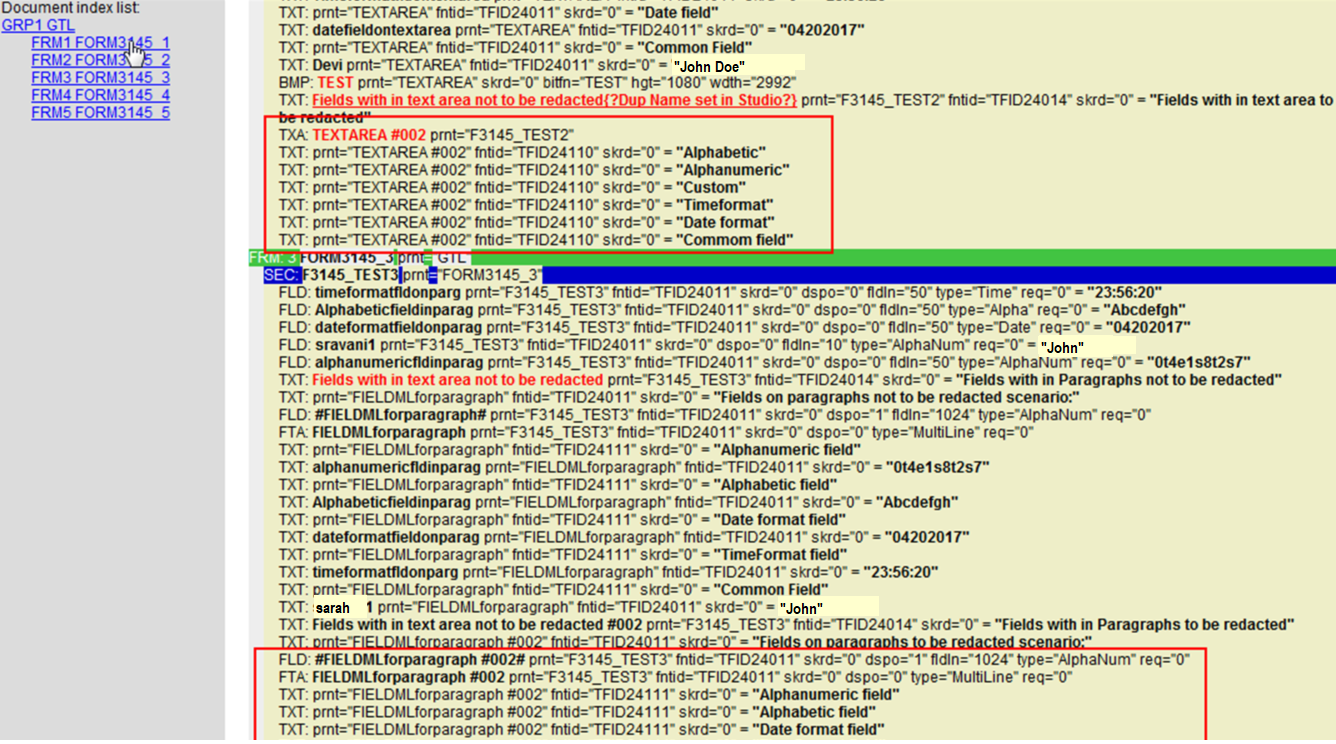 Image represents Multi-line fields containing multiple lines of data